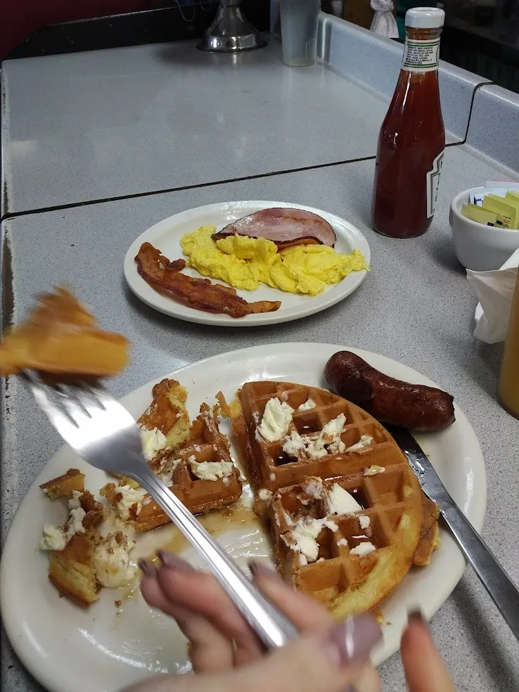 Big Breakfast Waffle